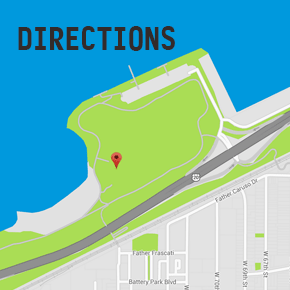 Cleveland Edgewater Park 5K Map